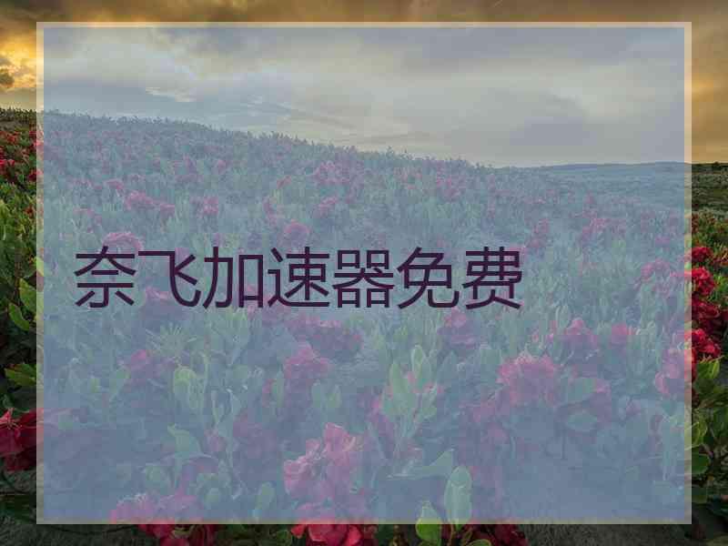 奈飞加速器免费